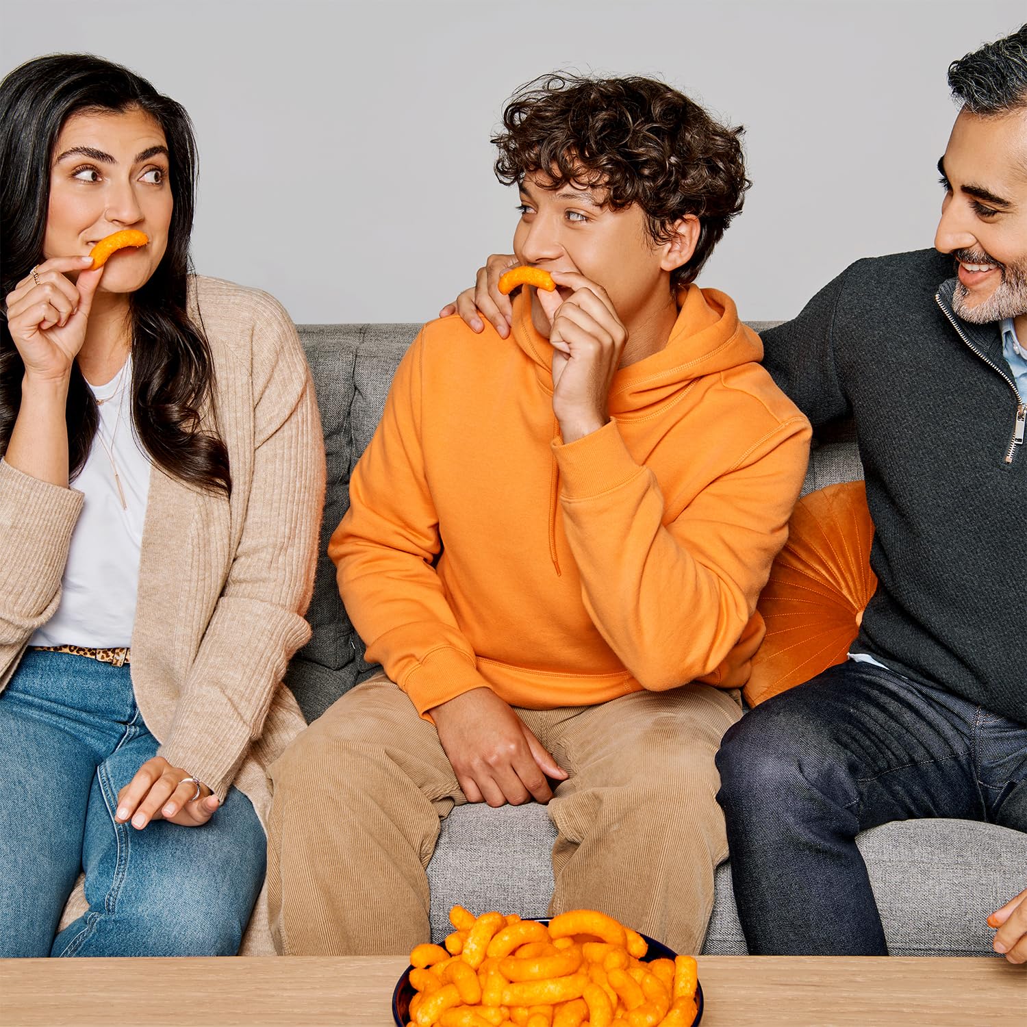 Cheetos cheese flavored puffs snacks, pack of 40, 0.875 ounce individual bags, real cheese