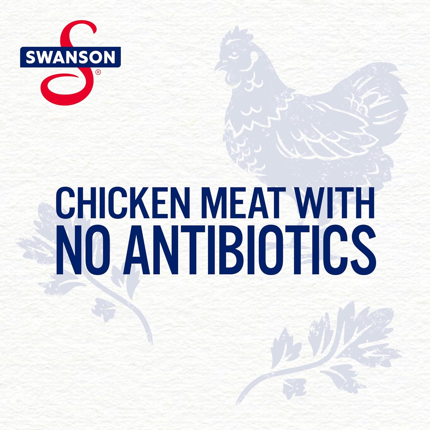 swanson white premium chunk chicken breast in water, 4.5 oz, pack of 4, no antibiotics, gluten-free