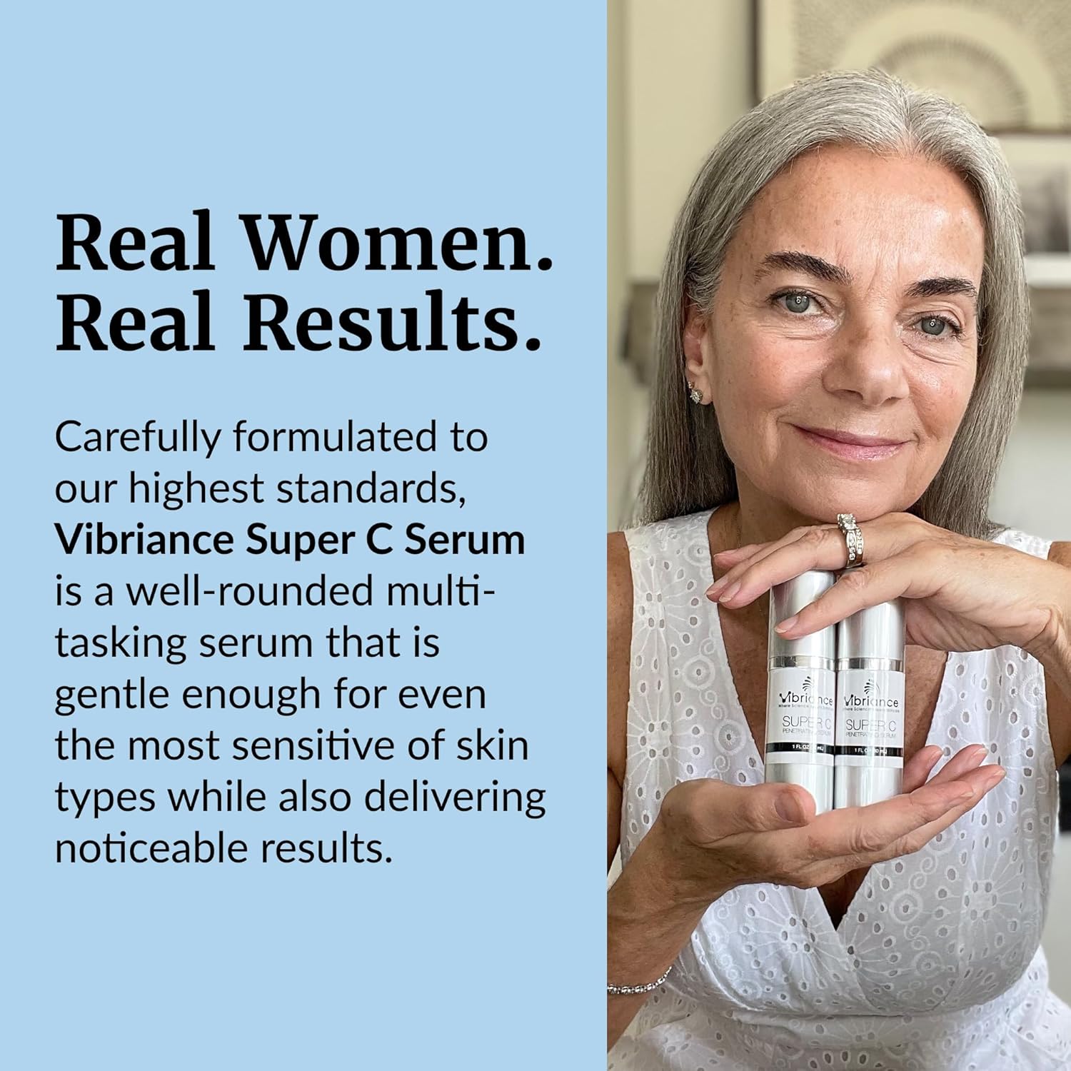 vibrance super c serum for mature skin, 1 fl oz, all-in-one vitamin formula hydrates and firms