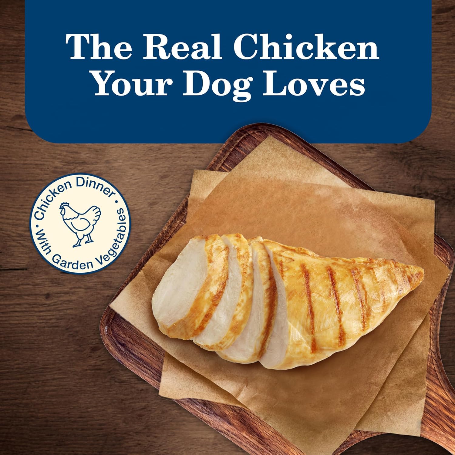 blue buffalo senior chicken dinner wet dog food 12.5-oz cans 12 count