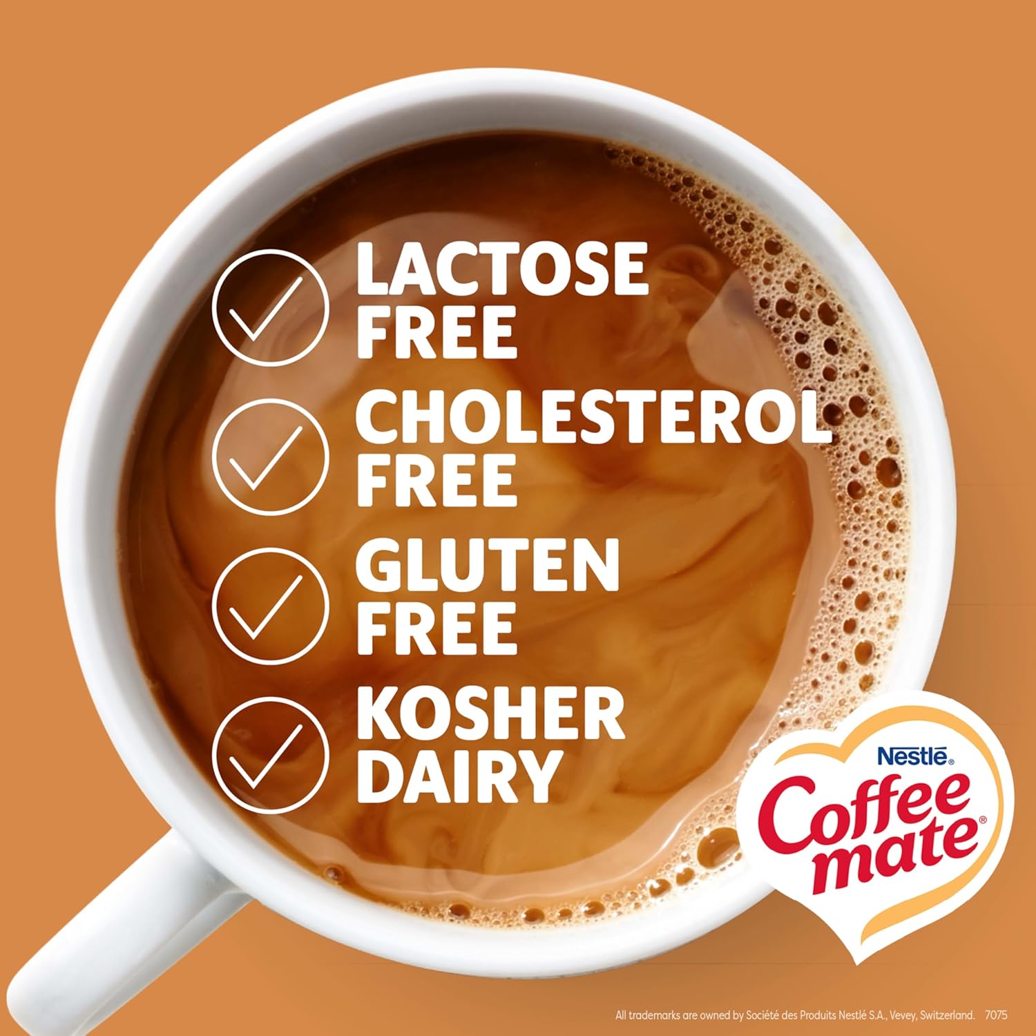 Nestle Coffee mate Original Powder Creamer, 11 oz Canister, Pack of 12, Non-Dairy, Lactose-Free, Cholesterol-Free