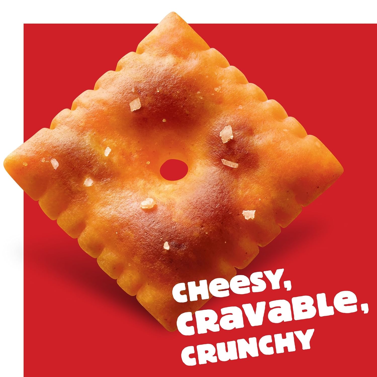 Cheez-It Extra Toasty Baked Snack Crackers, 21oz Box, Family Size, Lunch Snacks, 100% Real Cheese