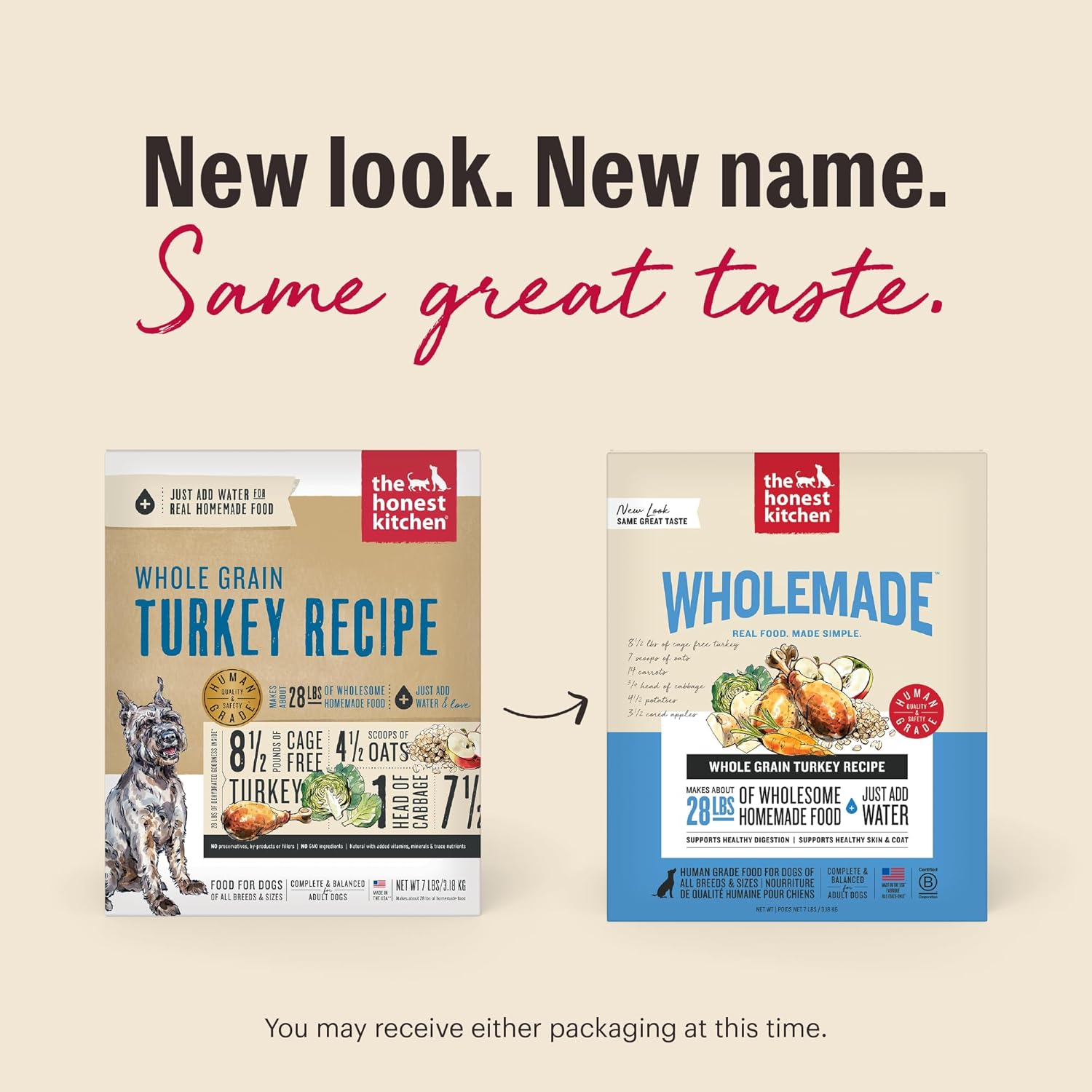 honest kitchen human grade wholemade dehydrated whole grain dog food turkey 10 lb box