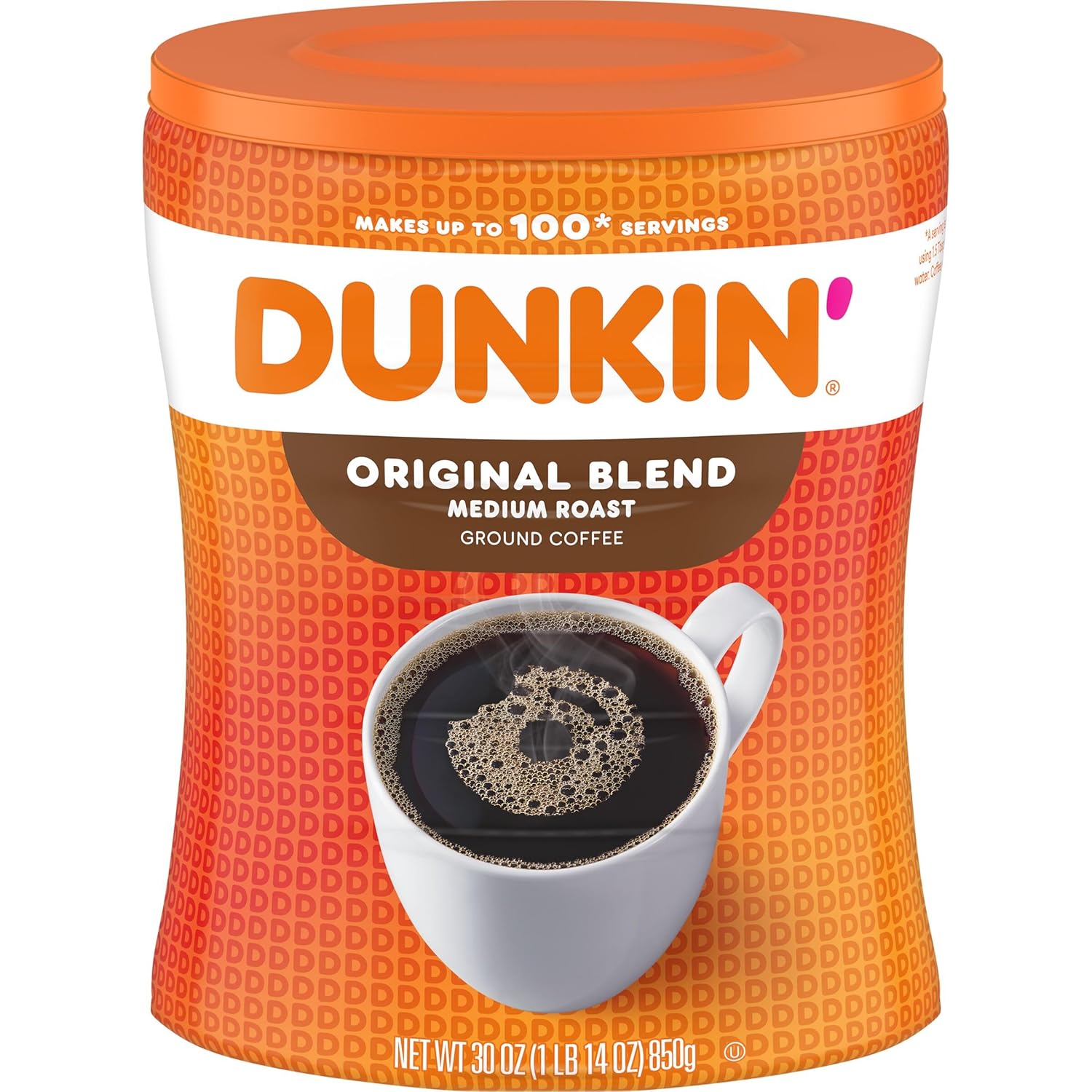 dunkin original blend medium roast 30 ounce ground coffee