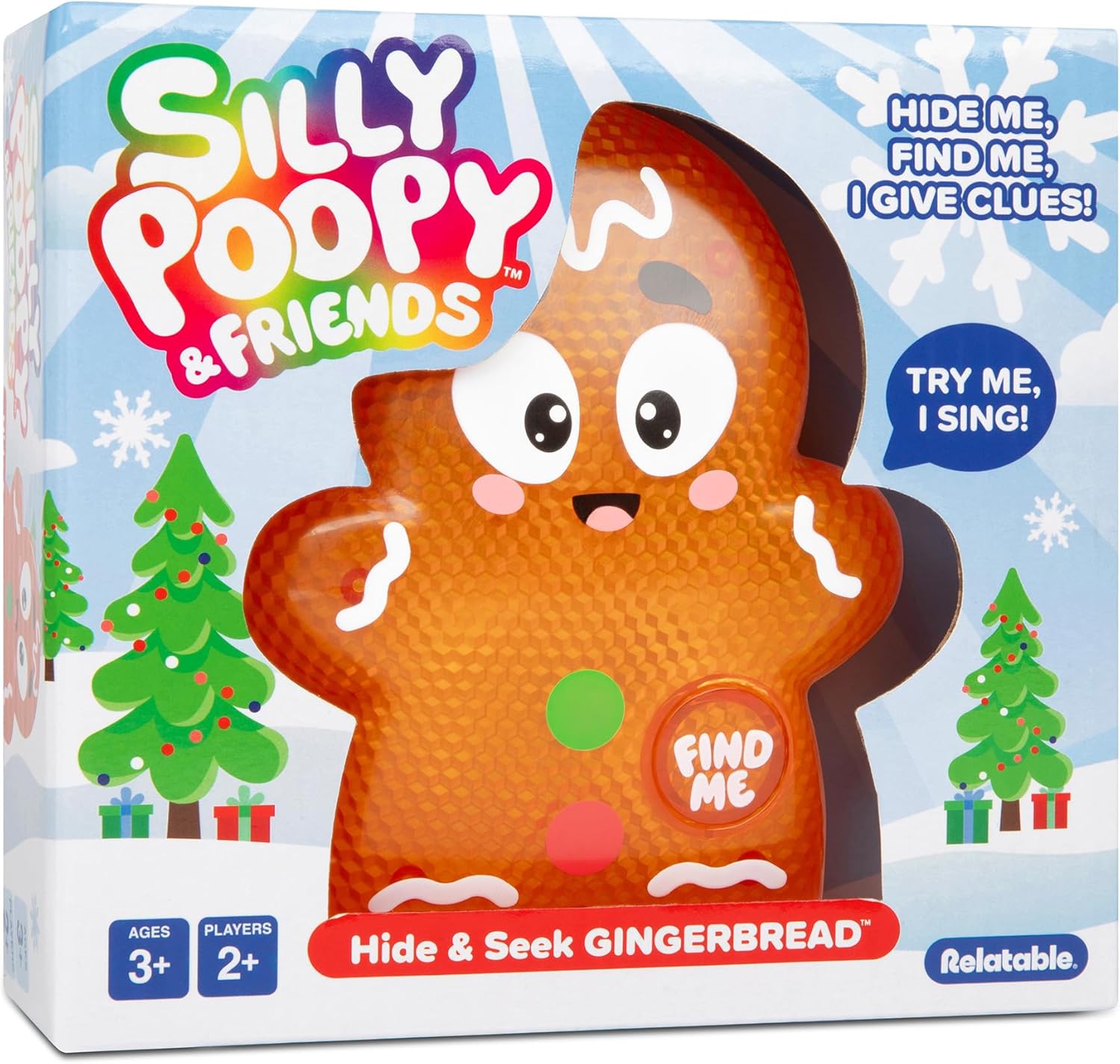 Relatable Eggcellent Hide & Seek Game, Toddler Toy, Ages 3+, Includes Light-Up Egg Toy That Sings and Talks