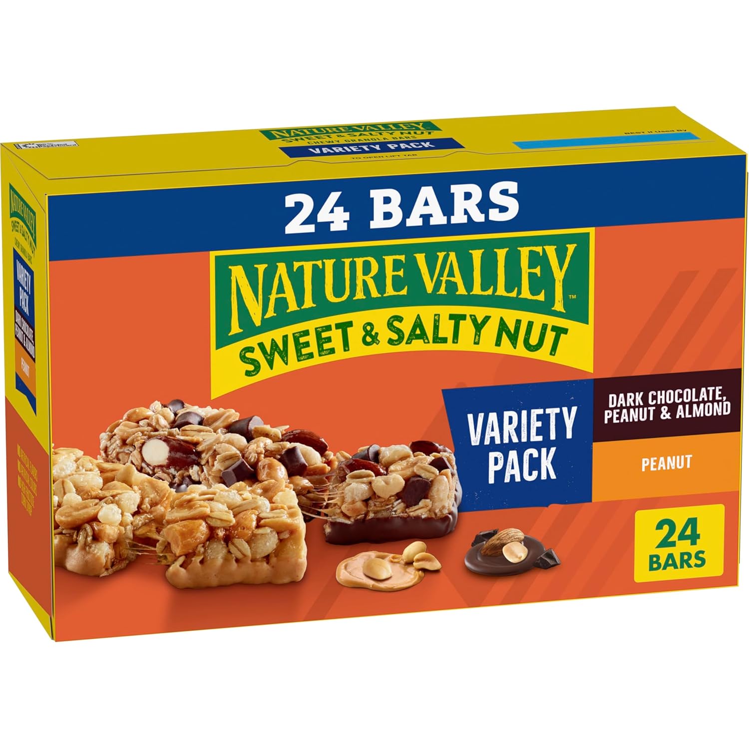Nature Valley Sweet and Salty Nut Granola Bars, 24 count, 28.8 oz variety pack