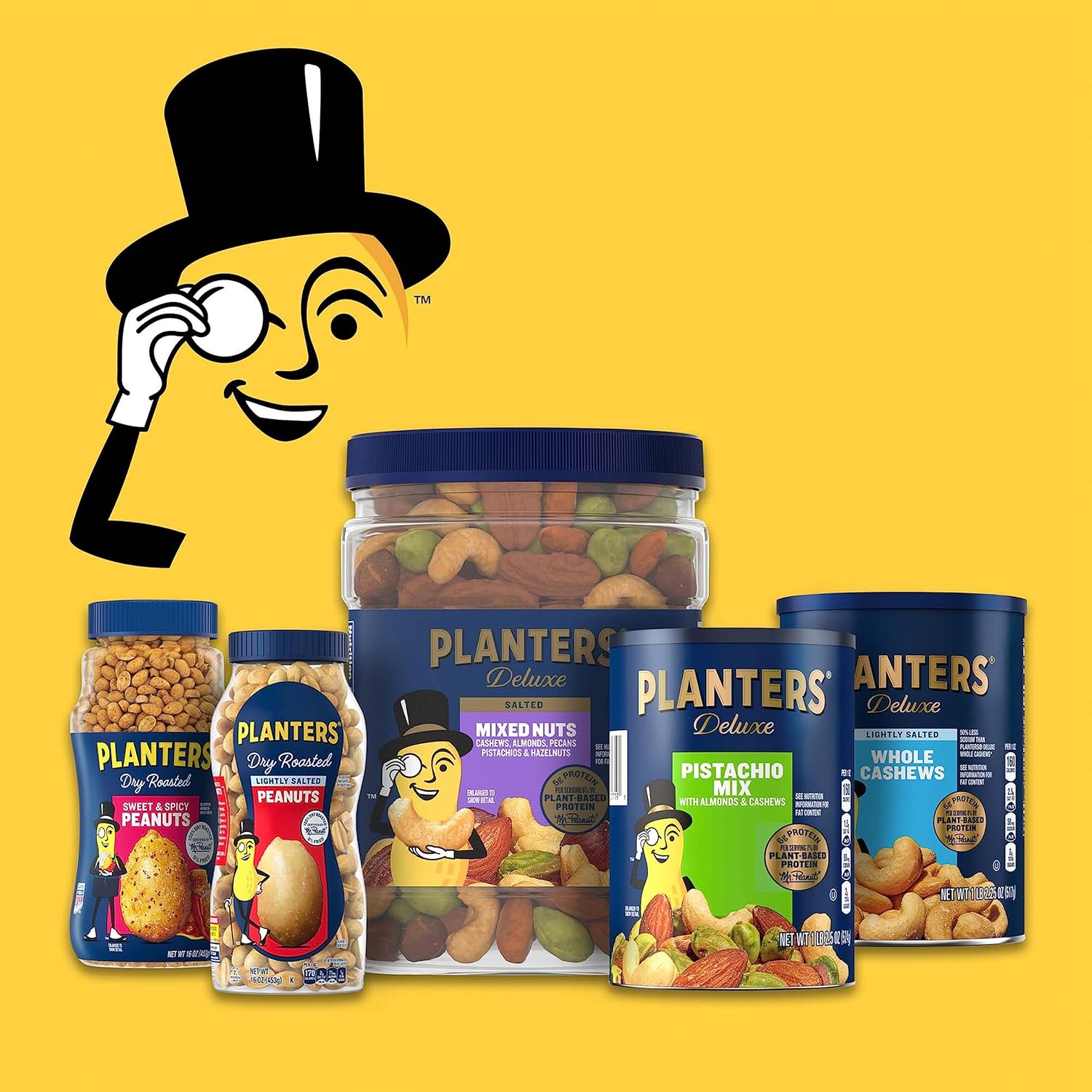 planters honey roasted peanuts 16oz jar kosher snack mix
