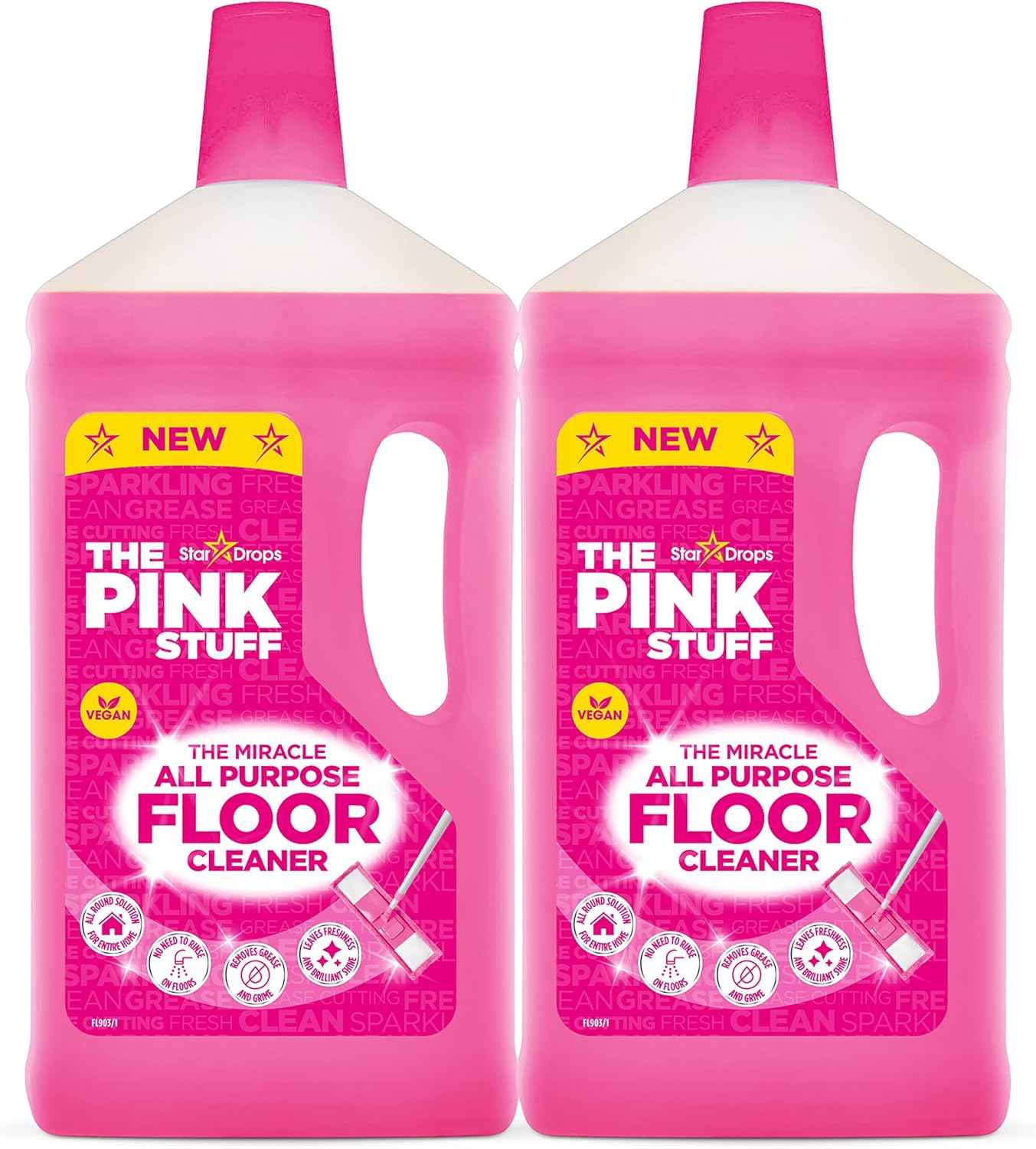 Stardrops - The Pink Stuff - The Miracle All Purpose Floor Cleaner 33.8fl oz