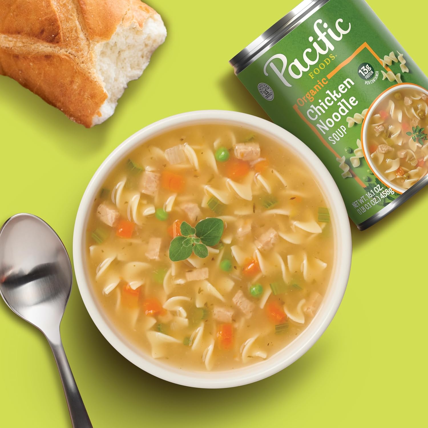 pacific foods organic soup chicken noodle 16.1 ounce gluten free