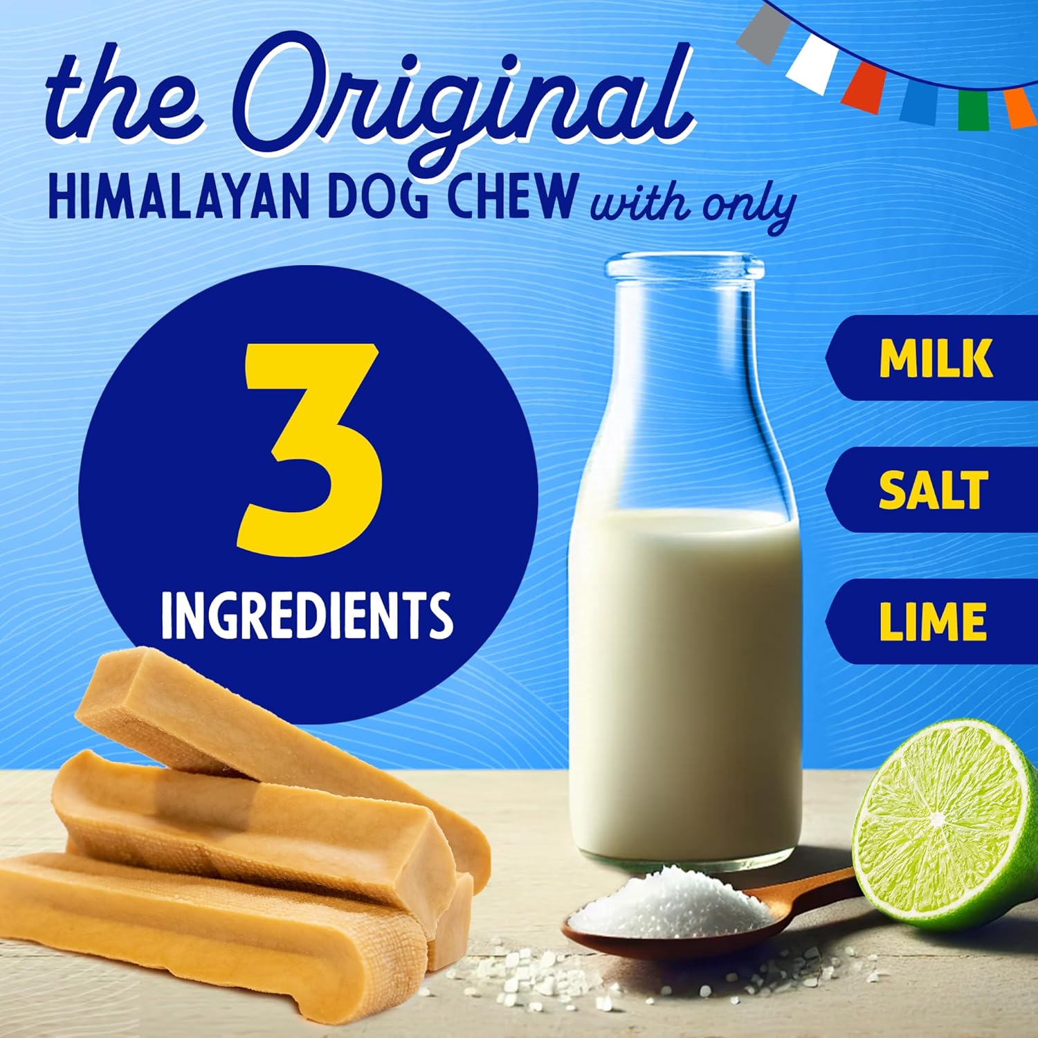 himalayan dog chews original yak cheese chews small 1.1oz gluten free healthy treats for dogs under 15lbs