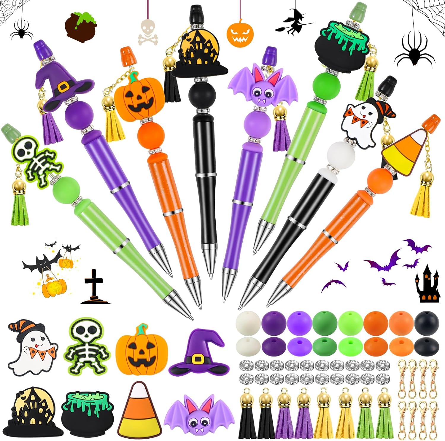 cZWZ 20Pcs Mini Multicolor Pens 4-in-1 Cute Ballpoint Pens for Kids Birthday Party Favors Gifts Teacher Supplies