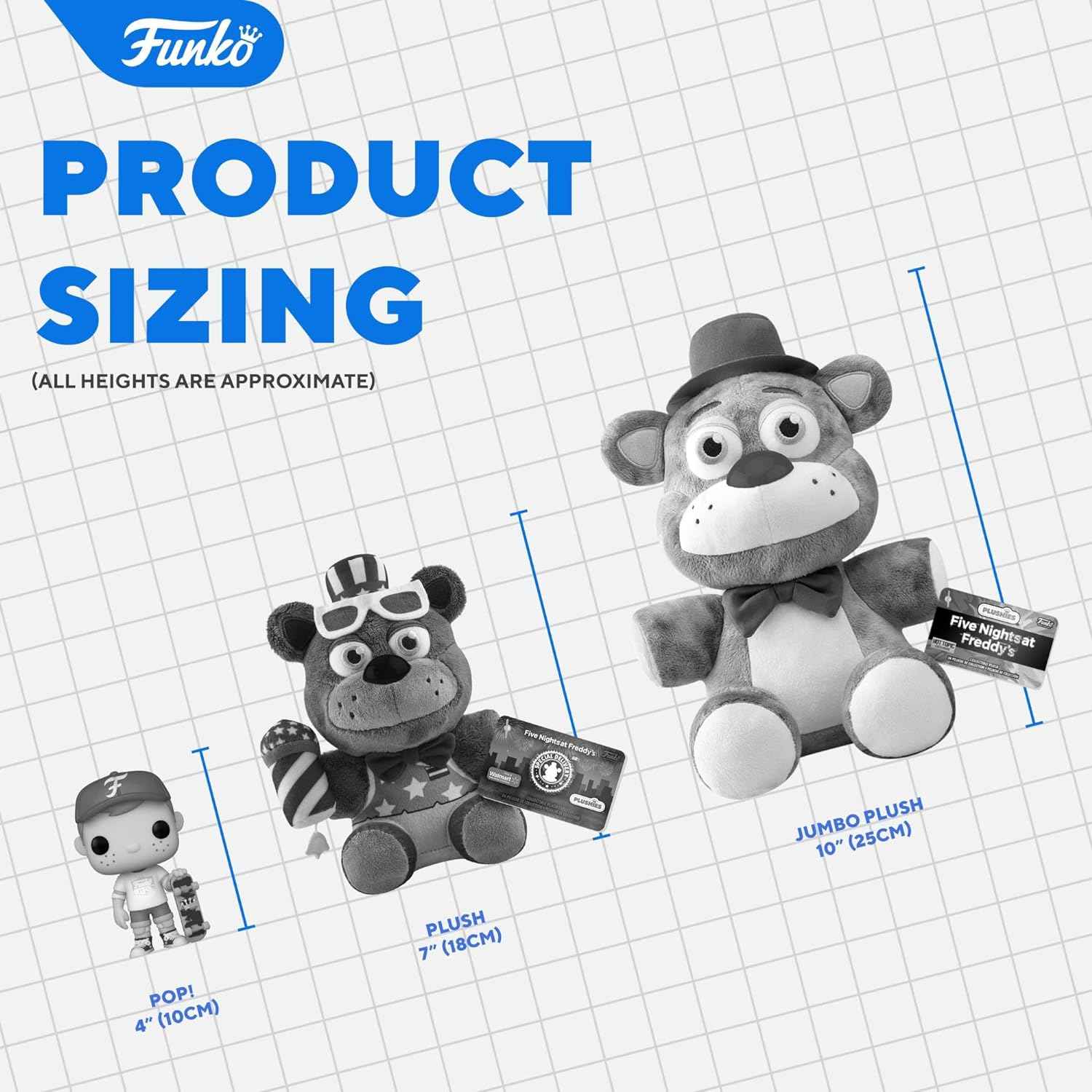 Funko Pop! Plush: Five Nights at Freddy's, Tie Dye- Foxy