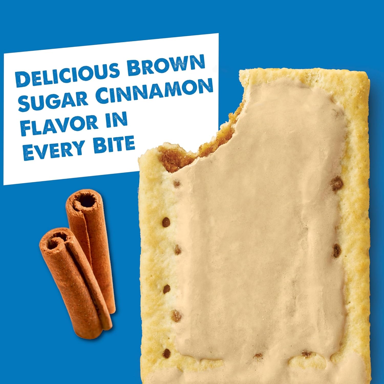 frosted brown sugar cinnamon pop-tarts breakfast snacks family pack 32 count