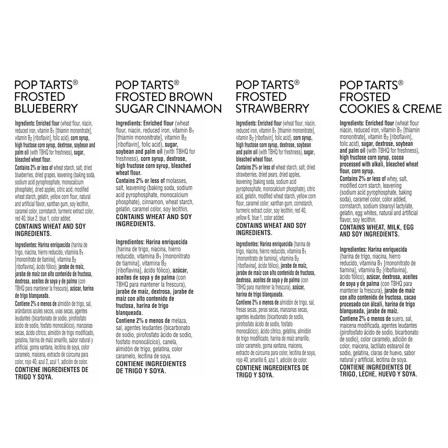 pop-tarts toaster pastries, variety pack, 60 count, sweet fillings, kids and adult snack