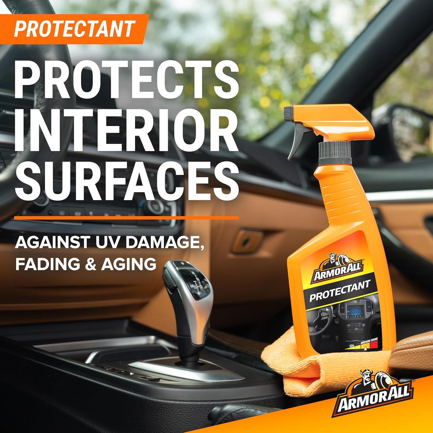 armor all premier car care kit, 8-piece kit, includes car wax, wash kit, glass cleaner, and tire cleaner