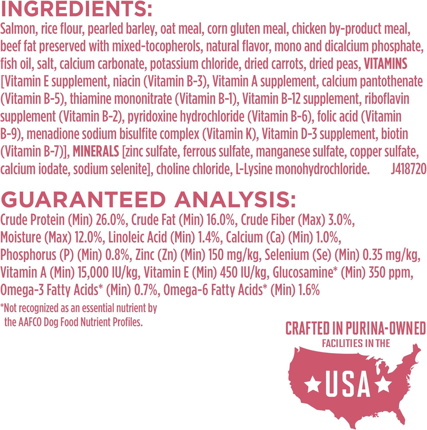 purina one natural sensitive stomach dry dog food plus skin & coat formula salmon 31.1 lb bag