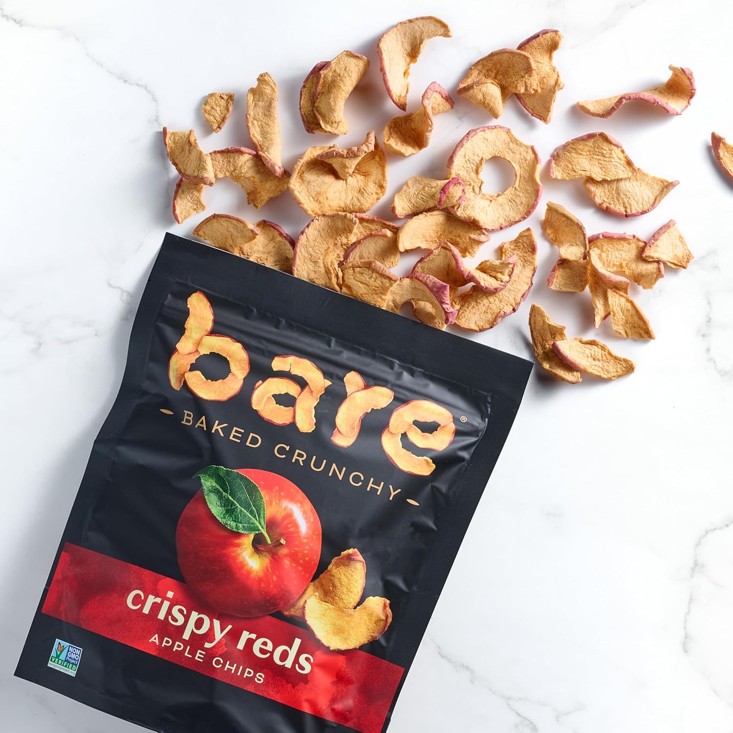 Bare Baked Crunchy Fruit Variety Pack, 0.53 Ounce, Gluten-Free, Non-GMO, Pack of 16