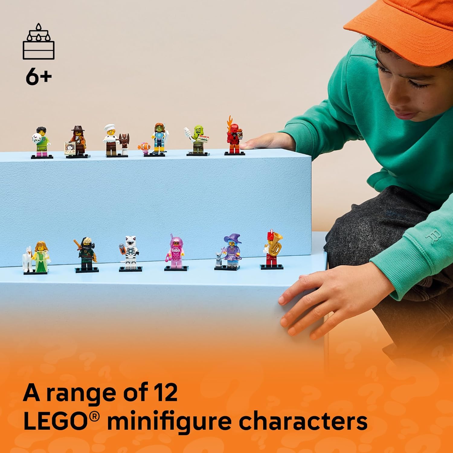 LEGO Minifigures Series 29 6 Pack - Mystery Box Multipack - Birthday Party Favors for Boys & Girls, Ages 6+ - Goodie Bag Stuffers for Kids - 66814