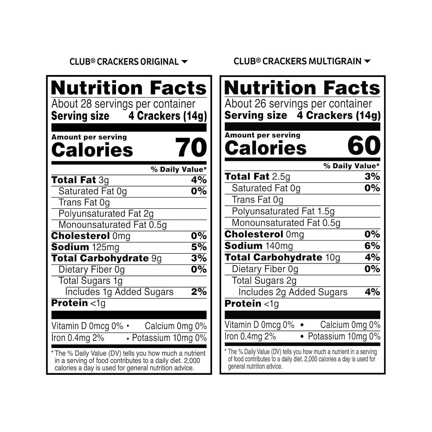 club original and multigrain crackers, variety pack, 2.506lb case, 3 boxes, kosher dairy, wheat and soy ingredients