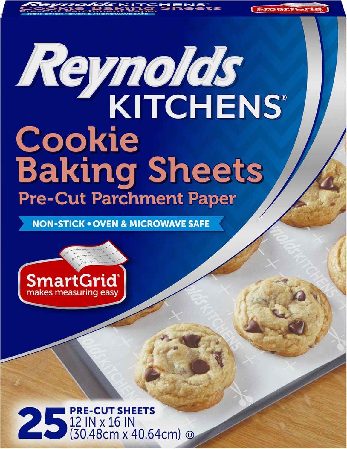 Reynolds Kitchens Air Fryer Liners Disposable, Unbleached Parchment Paper Sheets, 50 Count