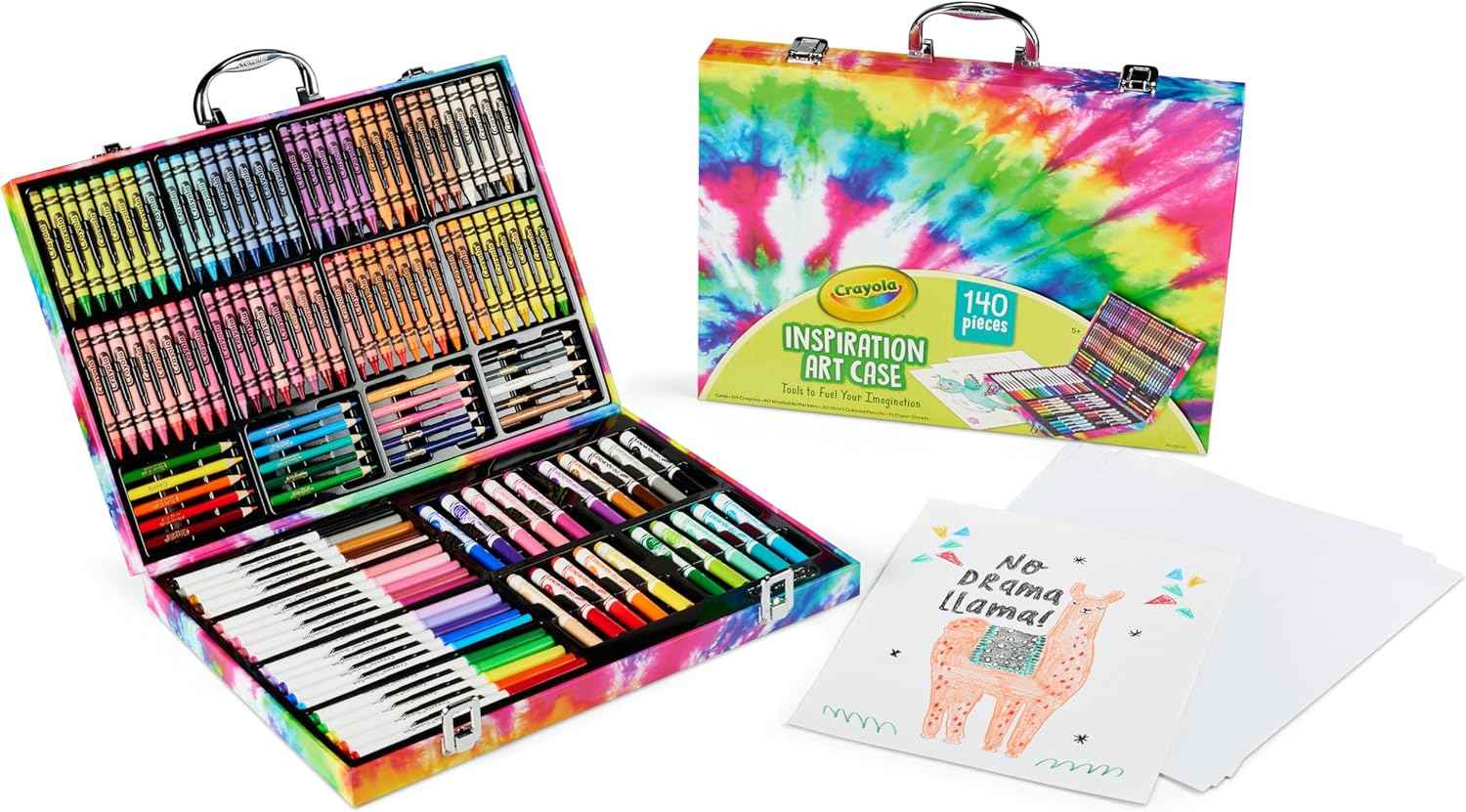 Crayola Silly Scents Mini Inspiration Art Case, Scented Crayons & Markers Set, Art Kit for Kids, Easter Basket Essentials, Coloring Supplies, Travel Gifts for Kids, Ages 4+