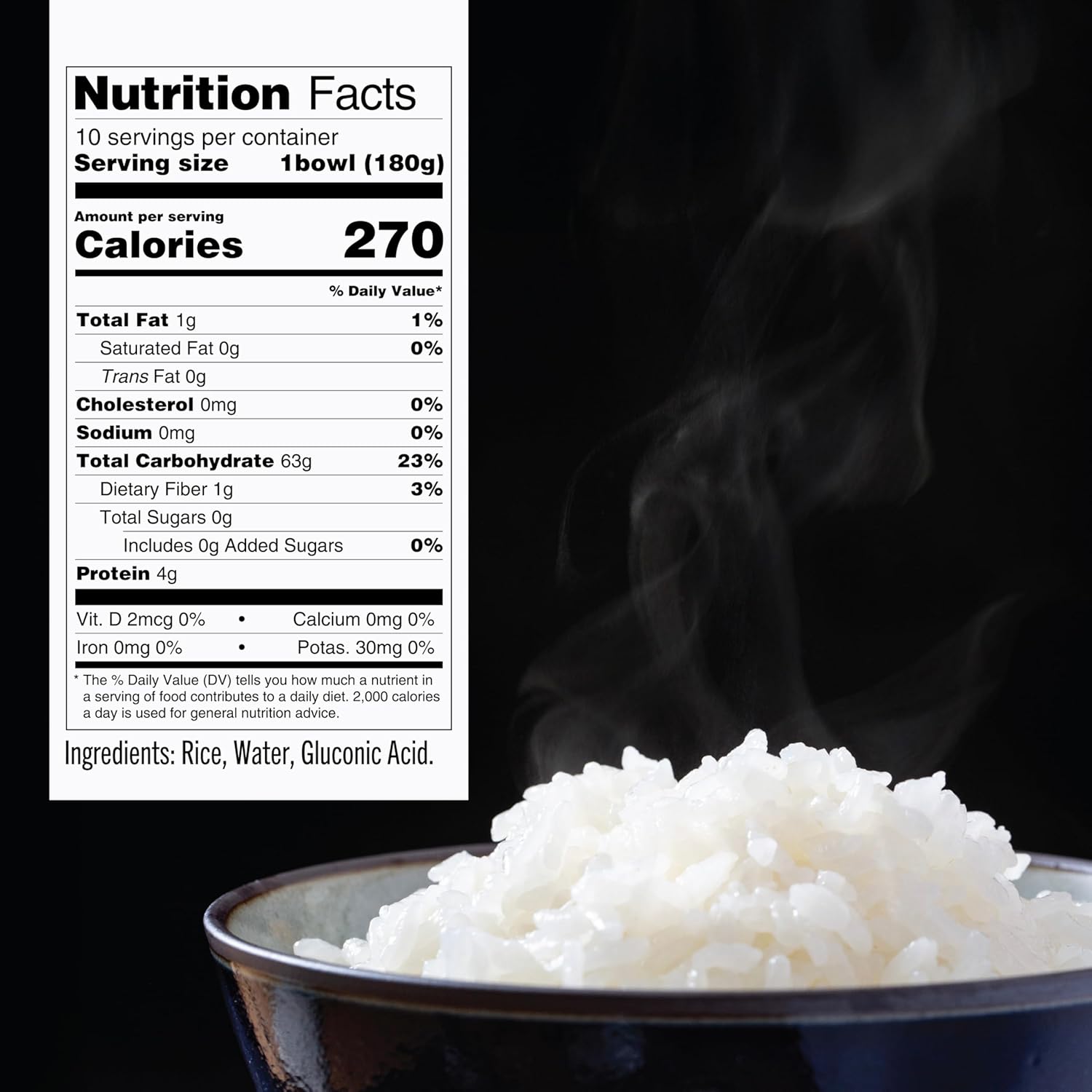 iris usa microwave sushi sticky rice, 10 pack, non-gmo gluten free vegan, grown polished and packed in japan