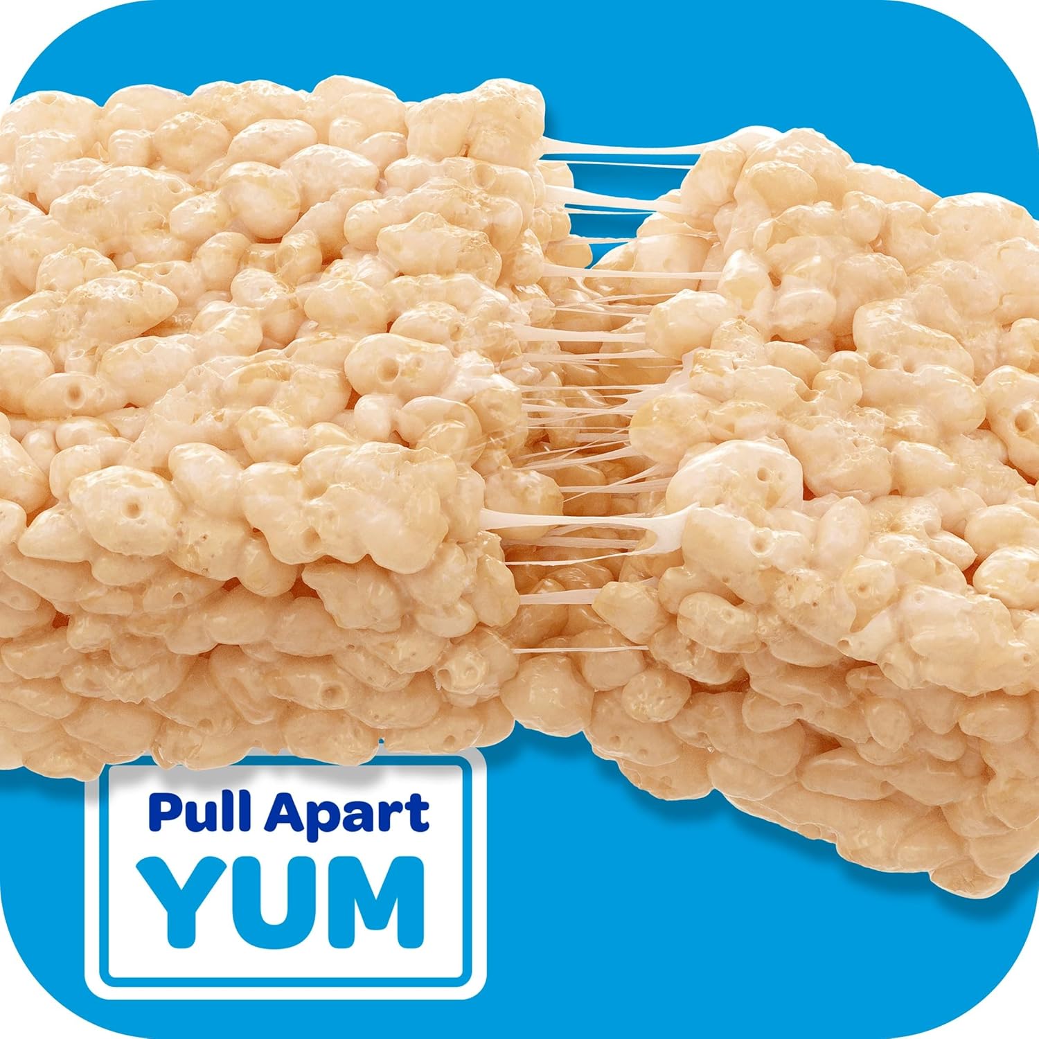 Rice Krispies Treats Original Marshmallow Snack Bars, 12.4oz Box (16 Bars) for Kids Lunch Snacks