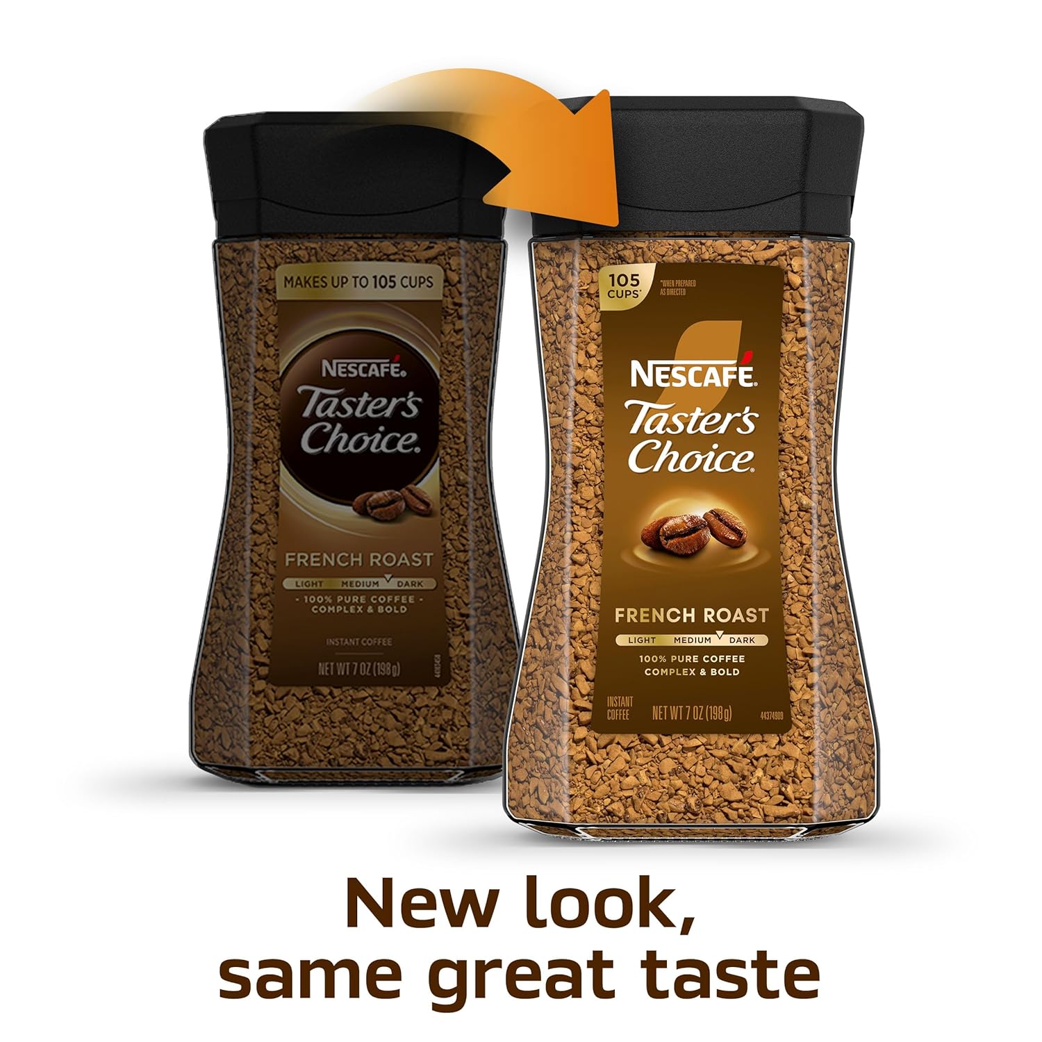 nescafe dark roast instant coffee french roast 2 jars 7 oz each