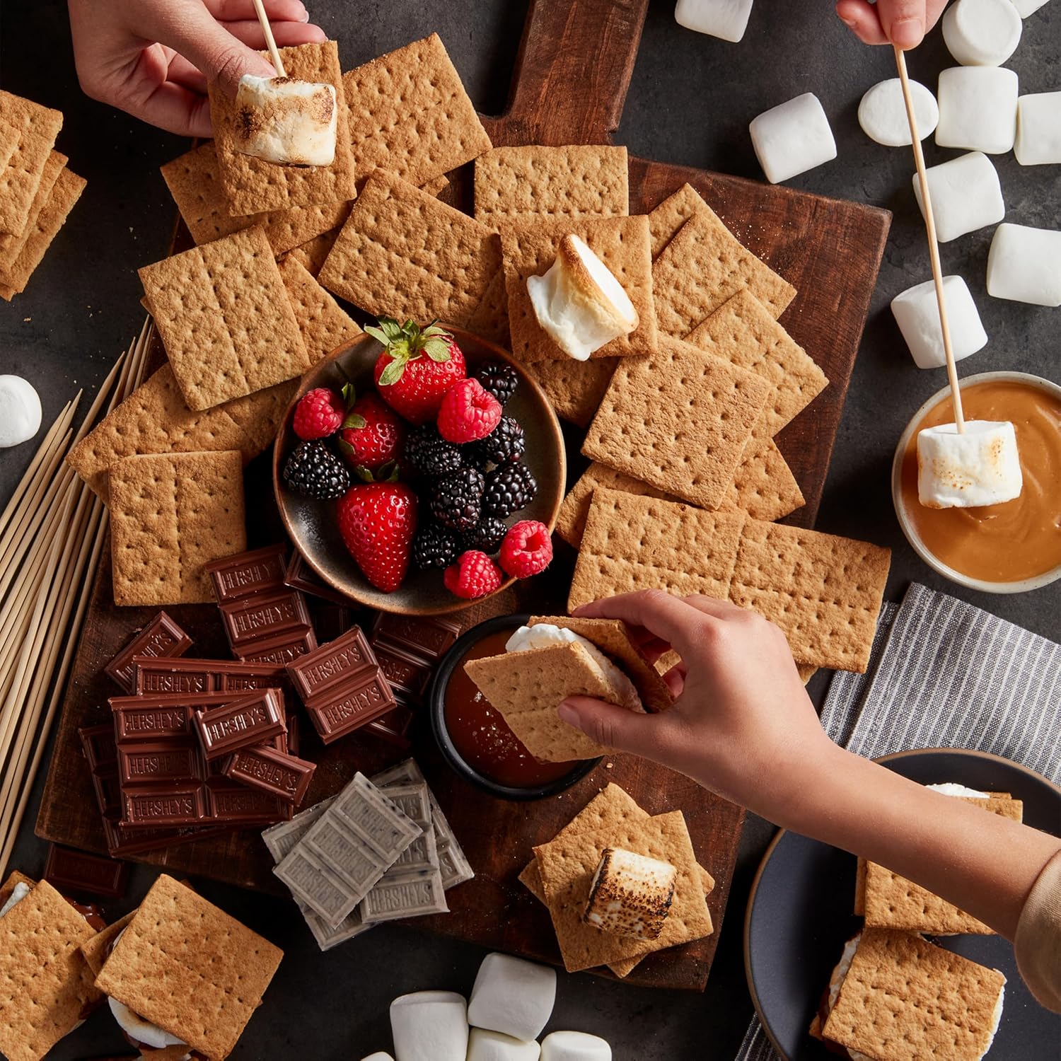 Honey Maid graham crackers, party size, 28.8 oz, no high-fructose corn syrup, whole grain