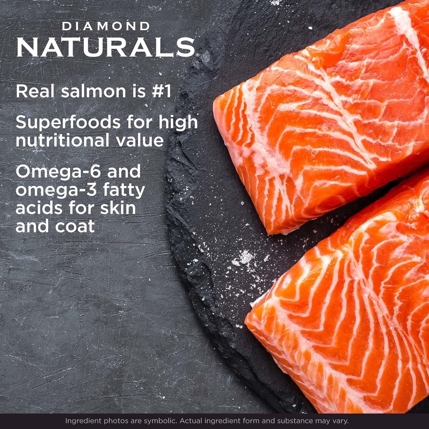 Diamond Naturals Skin and Coat All Life Stages Salmon and Potato dry dog food 30 pound pack