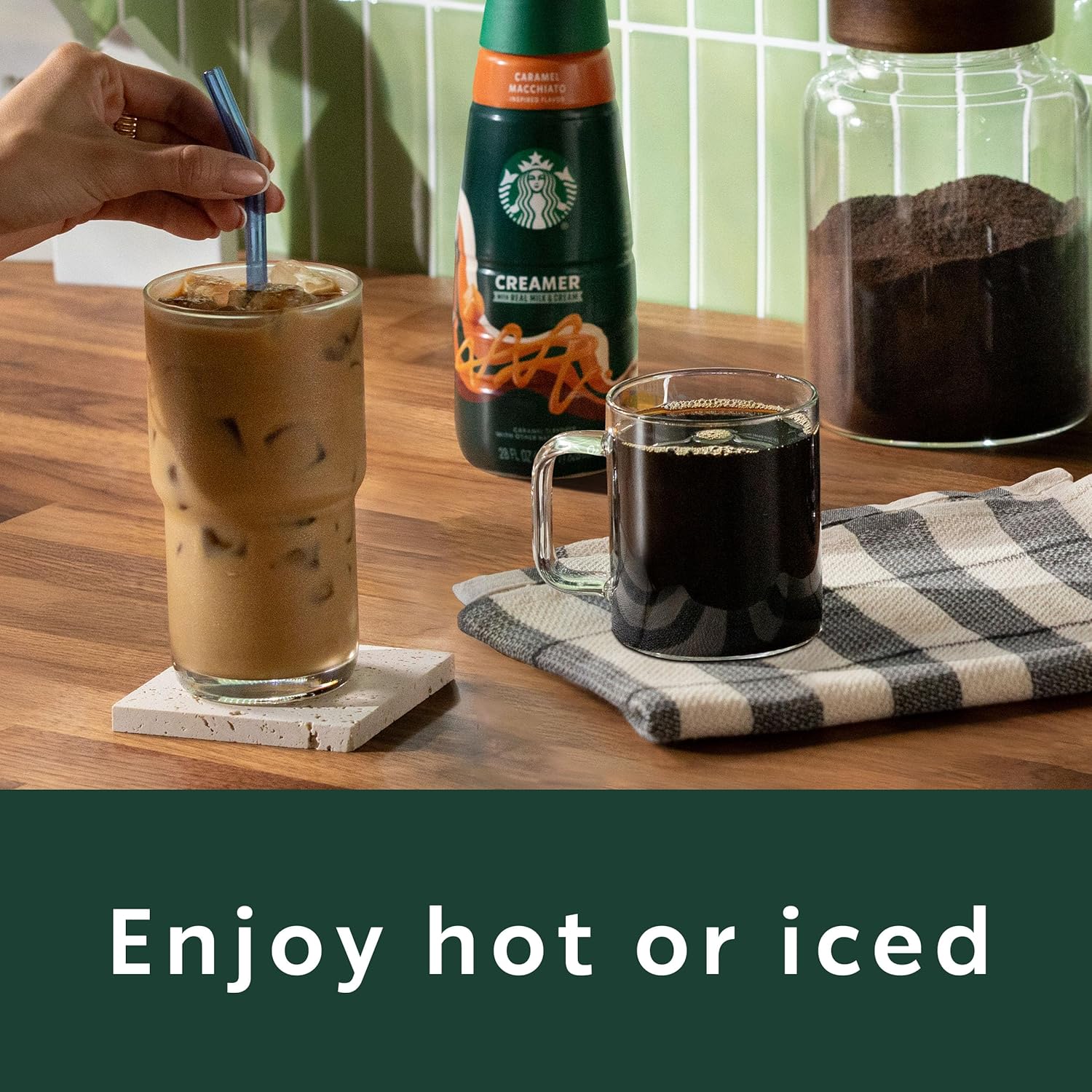 starbucks whole coffee beans, pike place roast, 28 oz, medium roast hot or iced coffee