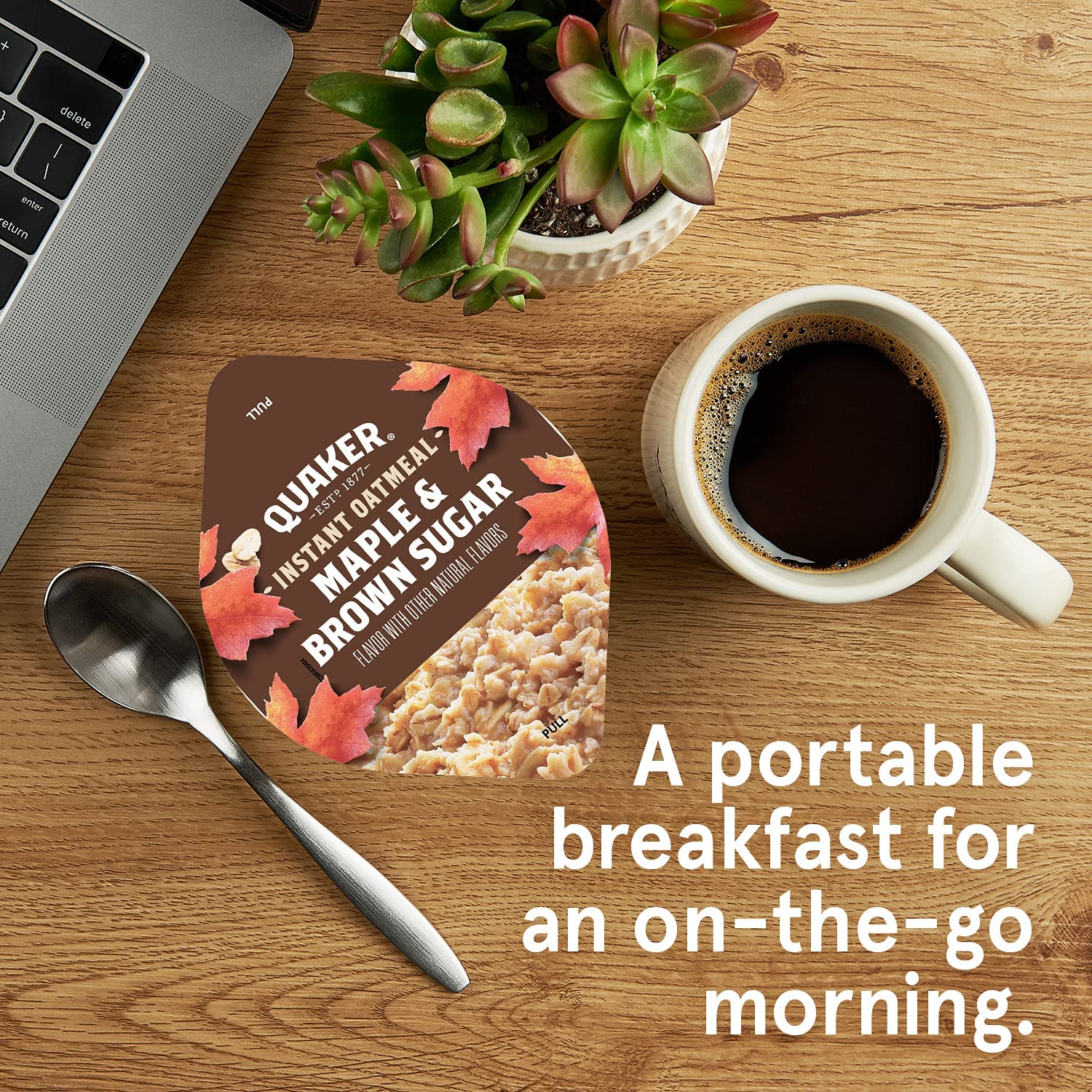 Quaker instant oatmeal express cups, 4 flavor variety pack, 1.76 oz, pack of 12