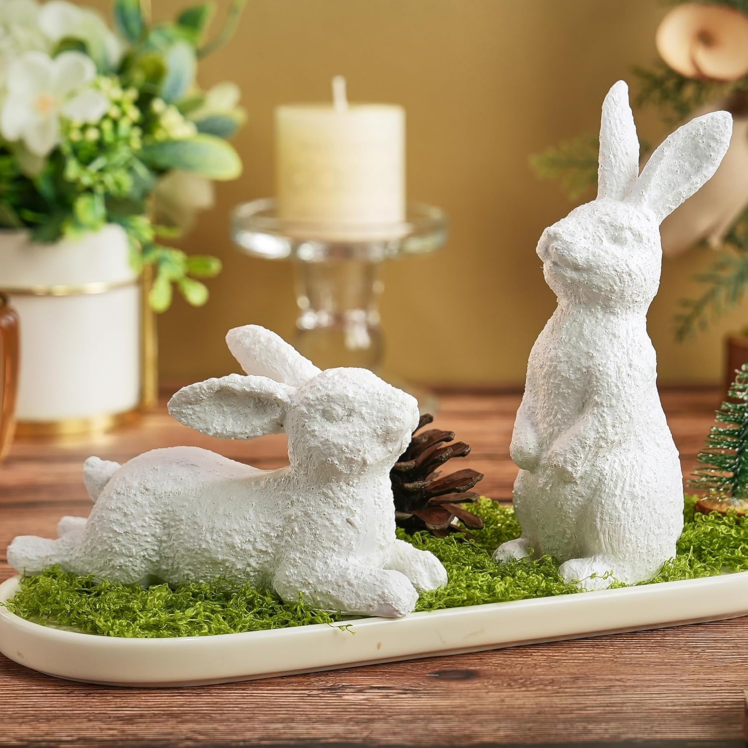 resin-gold-bunny-decor-rabbit-figurines-small-easter-bunny-set-of-3-antique-gold-collection