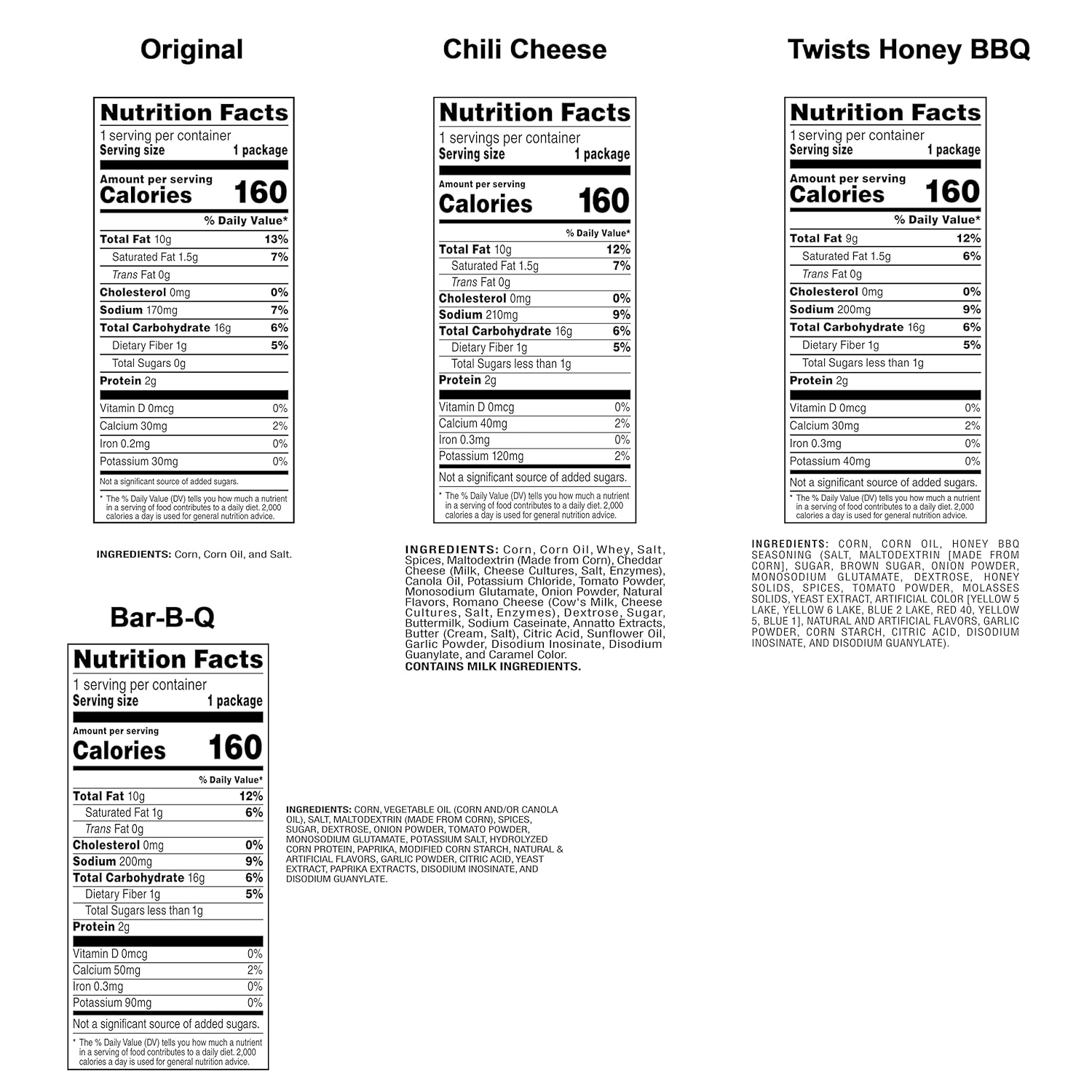 Fritos original variety pack assortment may vary 40 one ounce bags
