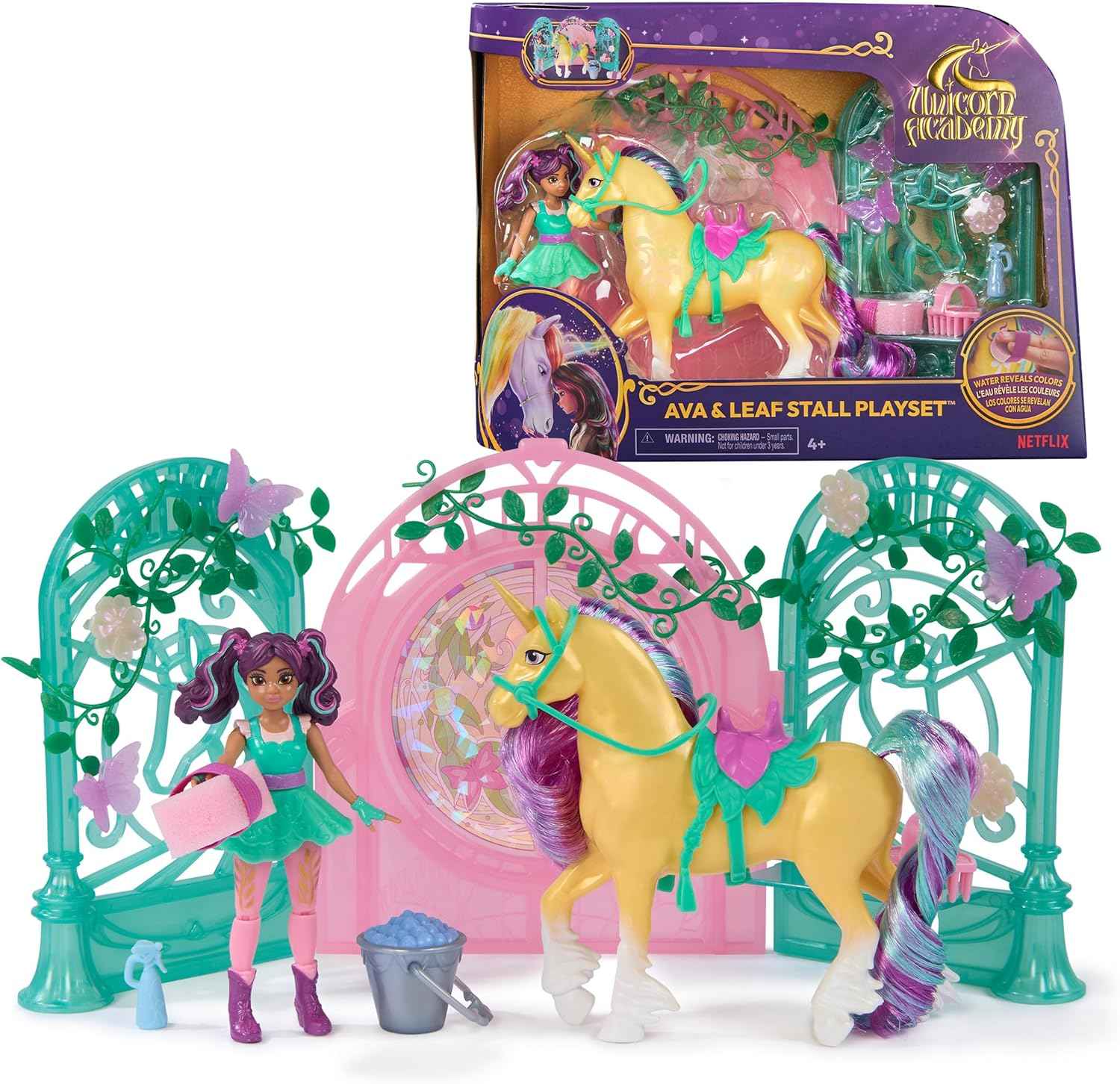 Unicorn Academy, Interactive Rainbow Light-up Wildstar with Lights, Sounds & Music, Dolls & Unicorn Toys, Gifts & Stocking Stuffers for Girls Ages 4 and up