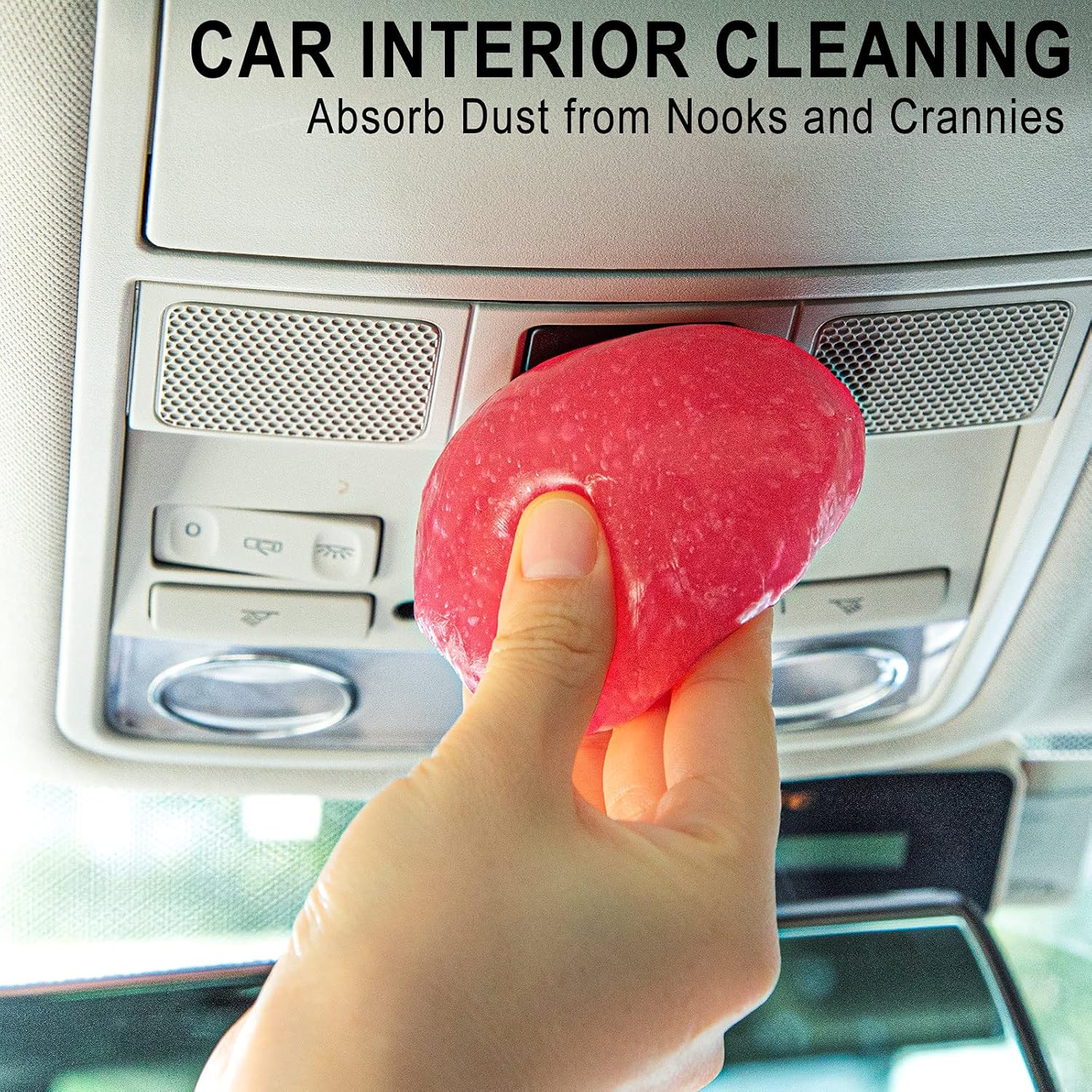 TICARVE Car Cleaning Gel Detailing Putty, 5.6 oz, Rose, Auto Detailing Tools, Car Interior Cleaner, Slime for Car, Keyboard Cleaner