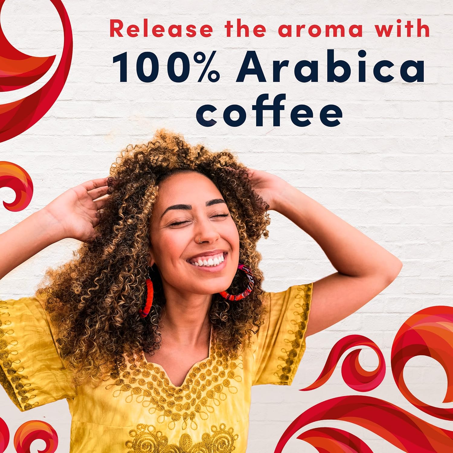 Gevalia House Blend Medium Roast 100% Arabica Ground Coffee, keto and low carb friendly, 20 oz bag