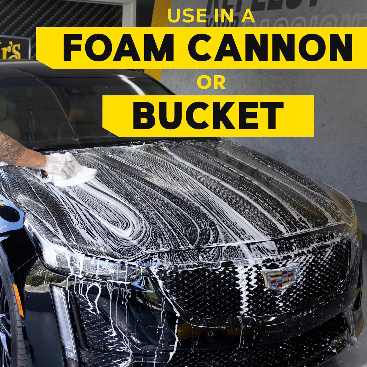 Meguiar's Gold Class Car Wash - 64 Oz, Foam Cannon or Bucket Wash, Safe for All Paint Types, 1-Step Cleaning and Conditioning