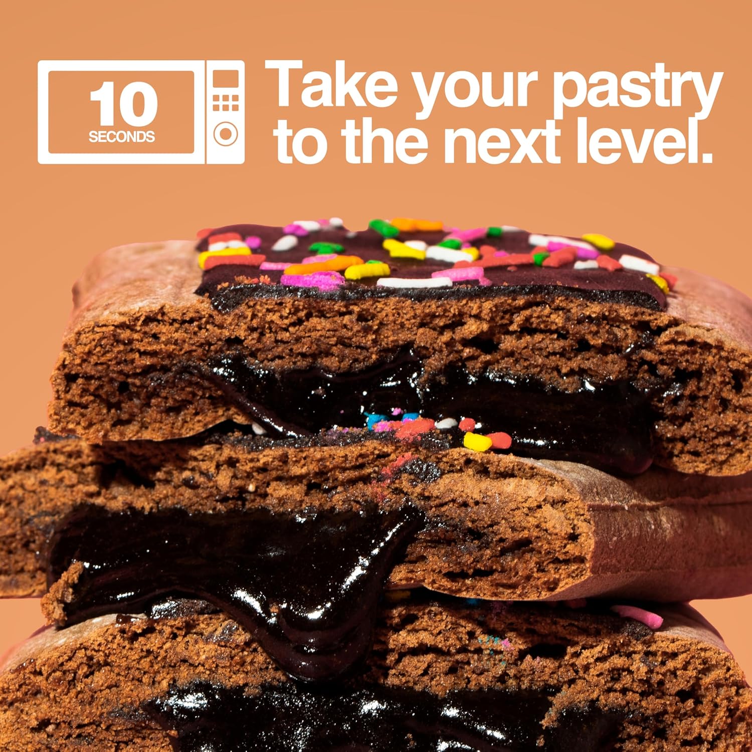 Legendary Foods 22g protein pastry double chocolate low carb keto snack 8 pack gluten conscious